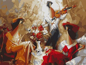 Beautiful Art Painting - Paint by Numbers