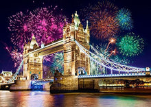 Load image into Gallery viewer, London Bridge and Fireworks at Night - 2 Variants