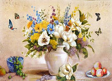 Load image into Gallery viewer, Framed Flower Paintings to be Painted by YOU - Paint by Numbers