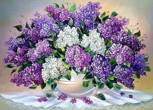 Load image into Gallery viewer, White and Purple Lavender