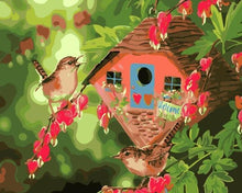 Load image into Gallery viewer, Sparrow has a beautiful Nest - Want to Paint it? Sparrow Would Love You!