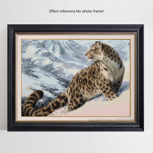 Tiger in the Snow