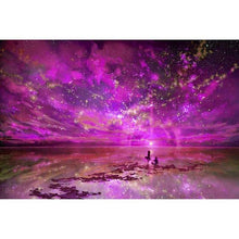 Load image into Gallery viewer, Starry Sky Painting with Diamonds