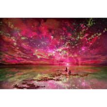 Load image into Gallery viewer, Starry Sky Painting with Diamonds