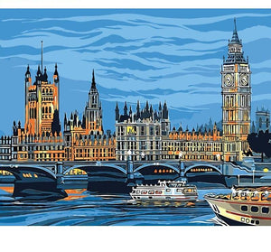 Watch Tower - Paint by Numbers