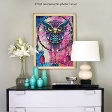 Load image into Gallery viewer, Dreamcatcher Colorful Owl Diamond Painting