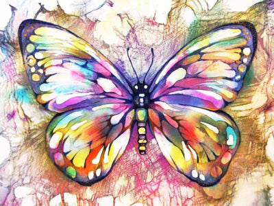Diamond Painting kit - Colorful Butterfly Painting 4 Variants – I Love DIY  Art