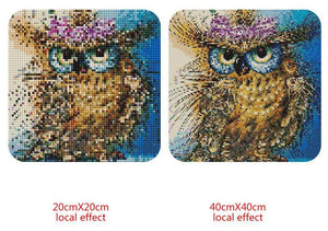 Owl Square Diamond Kit
