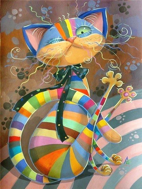 Colorful Cats Diamond Painting Kits