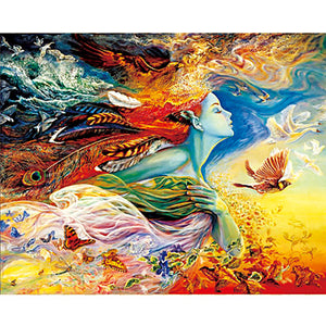 abstract diamond painting