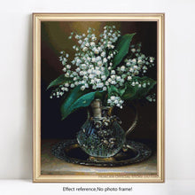 Load image into Gallery viewer, White Flowers Painting