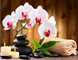 Square Drill Diamond Painting for Massage Room