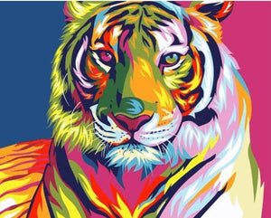 tiger diamond painting