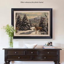 Load image into Gallery viewer, Deer in the Winter Diamond Painting