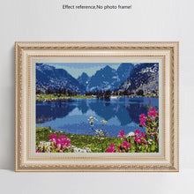 Load image into Gallery viewer, Blue Water Lake Diamond Art Kit