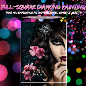 girl diamond painting