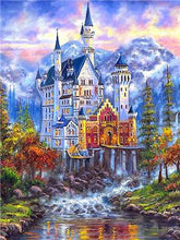Load image into Gallery viewer, Castles DIY Painting