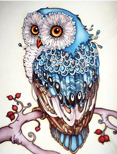 owl diamond painting