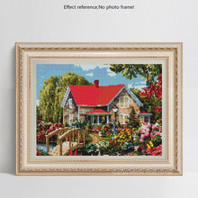 Load image into Gallery viewer, House and Flowers