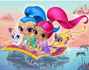 Shimmer & Shine diamond art