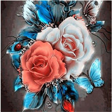 Load image into Gallery viewer, love rose diamond painting