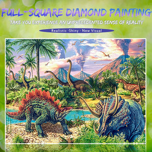 Dinosaurs & Dragons Diamond Painting