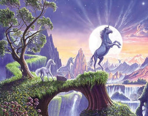 Unicorn Beautiful Painting - Paint by Numbers Kit