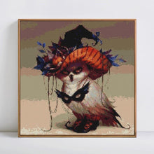 Load image into Gallery viewer, Owl Halloween Diamond Painting