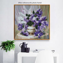 Load image into Gallery viewer, Lavender Flowers in a Ceramic Vase