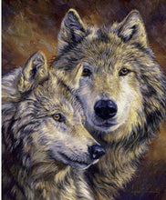 Load image into Gallery viewer, wolf diamond painting kit