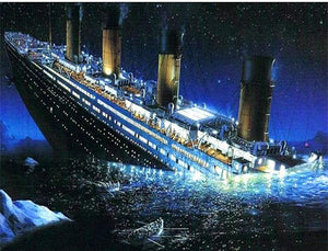 titanic diamond painting