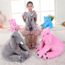 Load image into Gallery viewer, Baby Elephant Pillow Stuffed Toy