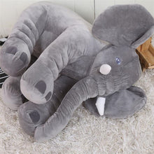 Load image into Gallery viewer, grey elephant pillow