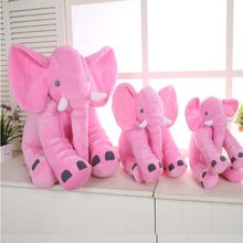 Load image into Gallery viewer, pink baby pillow elephant