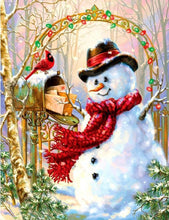 Load image into Gallery viewer, Christmas diamond painting