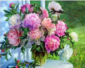 diamond painting flowers