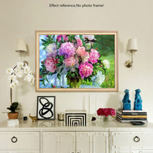 Load image into Gallery viewer, Floral Diamond by Numbers Kit - Colorful Flowers