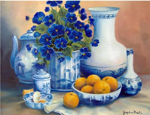 fruits and flowers diamond painting
