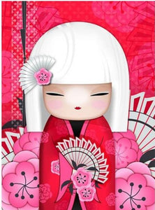 Japanese Doll DIY Paintings