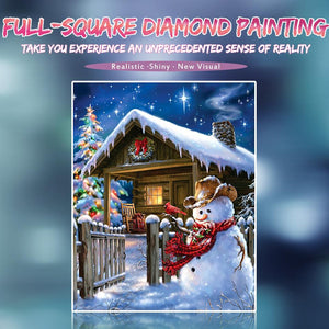 Snowman 5D Diamond Painting Kits