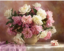Load image into Gallery viewer, Paint Flowers by Diamonds