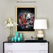 Load image into Gallery viewer, Abstract Skull/Tiger Diamond Art