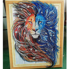 Load image into Gallery viewer, DIY Lion Diamond Painting