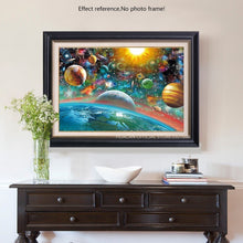 Load image into Gallery viewer, Solar System Paint with Diamonds