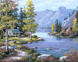 landscape adult diy painting