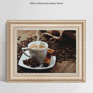 Coffee Lovers Gift - Diamond Painting Kit