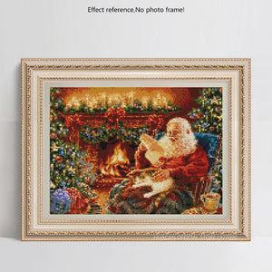 Santa Clause Christmas Diamond Art Kit