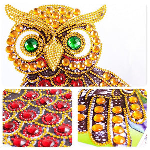 Owl - Special Shaped Diamond Painting Kit
