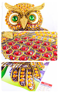 Owl - Special Shaped Diamond Painting Kit