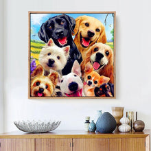 Load image into Gallery viewer, Dogs - Diamond Art